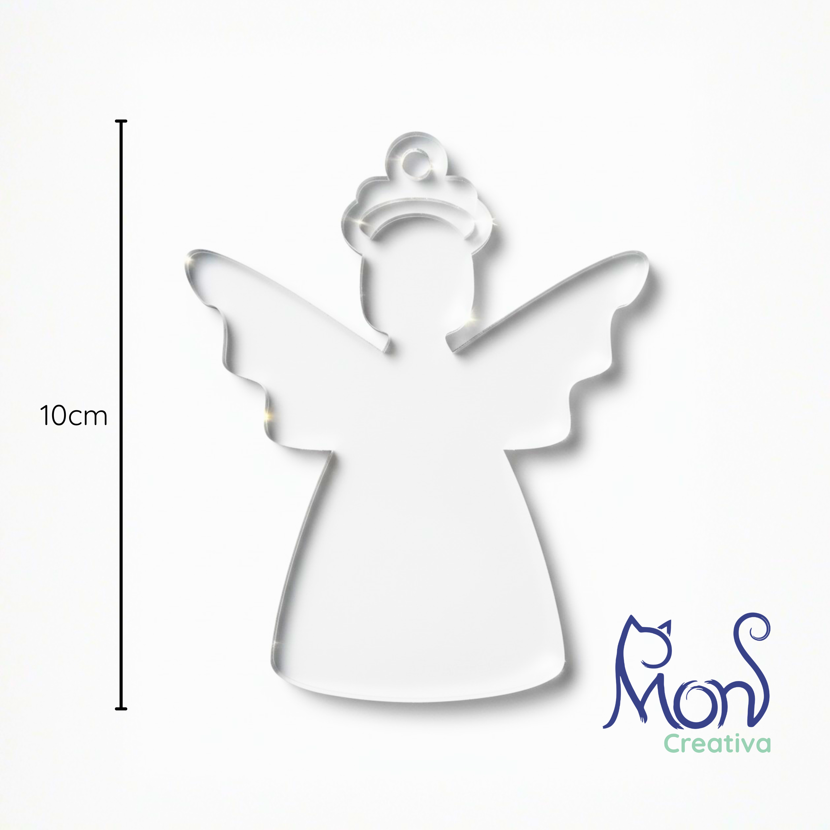 Esferas de Acrílico Transparente Angel AL02