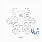 Esferas de Acrílico Transparente Copo de Nieve CN01