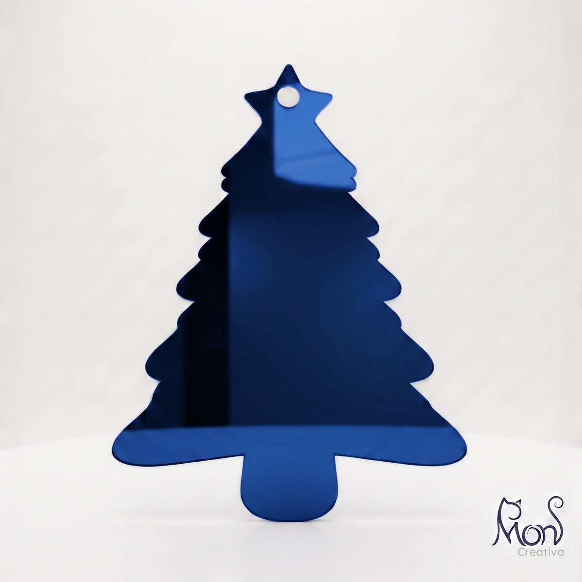 Esferas de Acrílico Espejo Pino Navideño PN01E