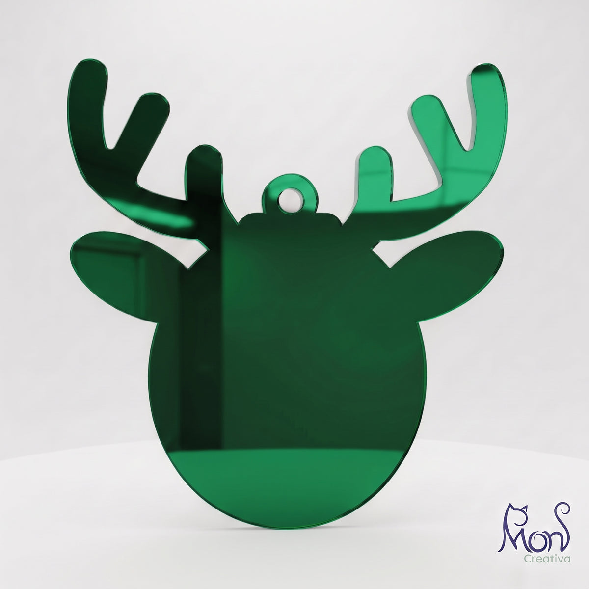 Esferas de Acrílico Espejo Reno Navideño RN03E