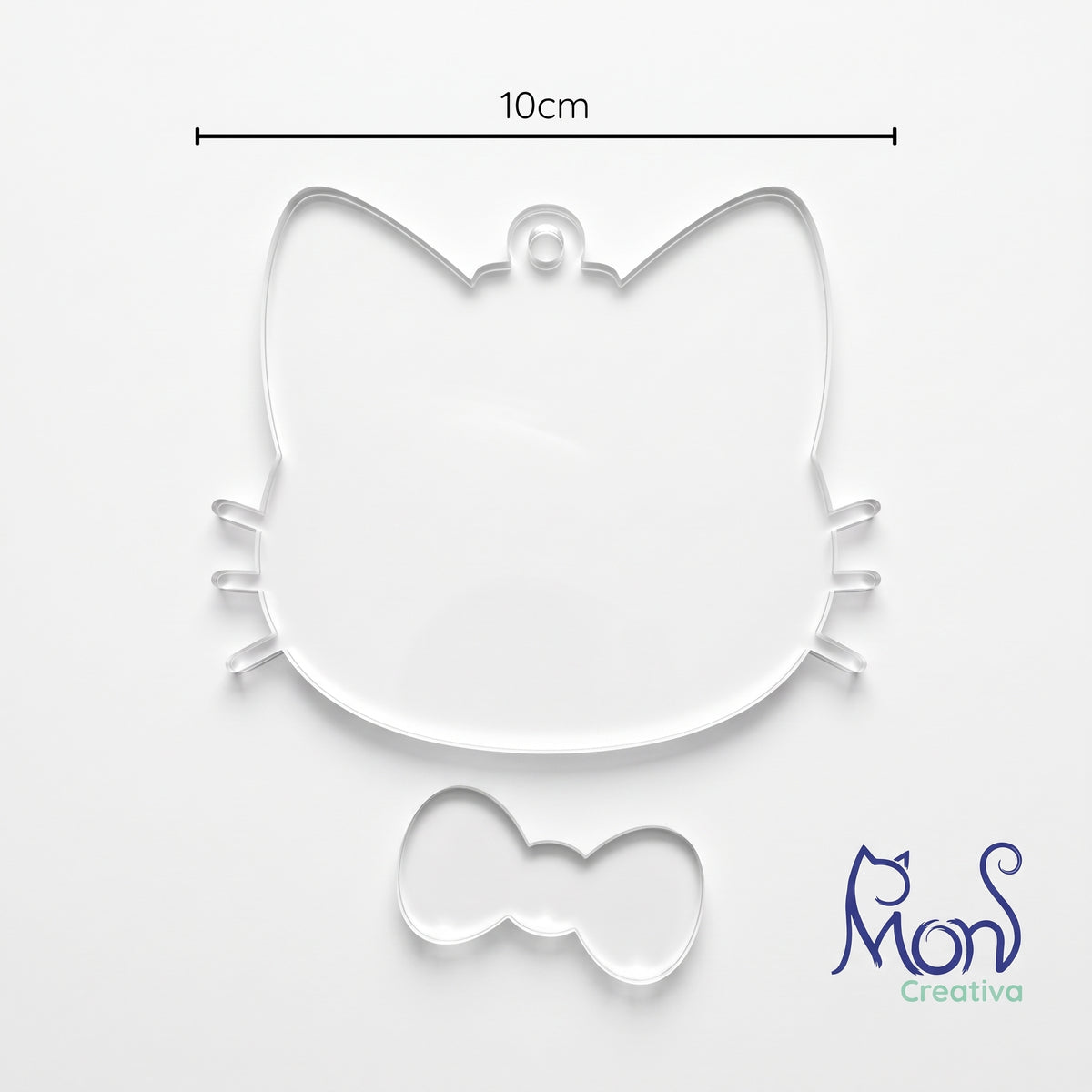 Esferas de Acrílico Transparente Kitty KI01