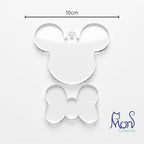 Esferas de Acrílico Transparente Minnie Mouse MI01