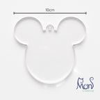 Esferas de Acrílico Transparente Mickey Mouse  MM01