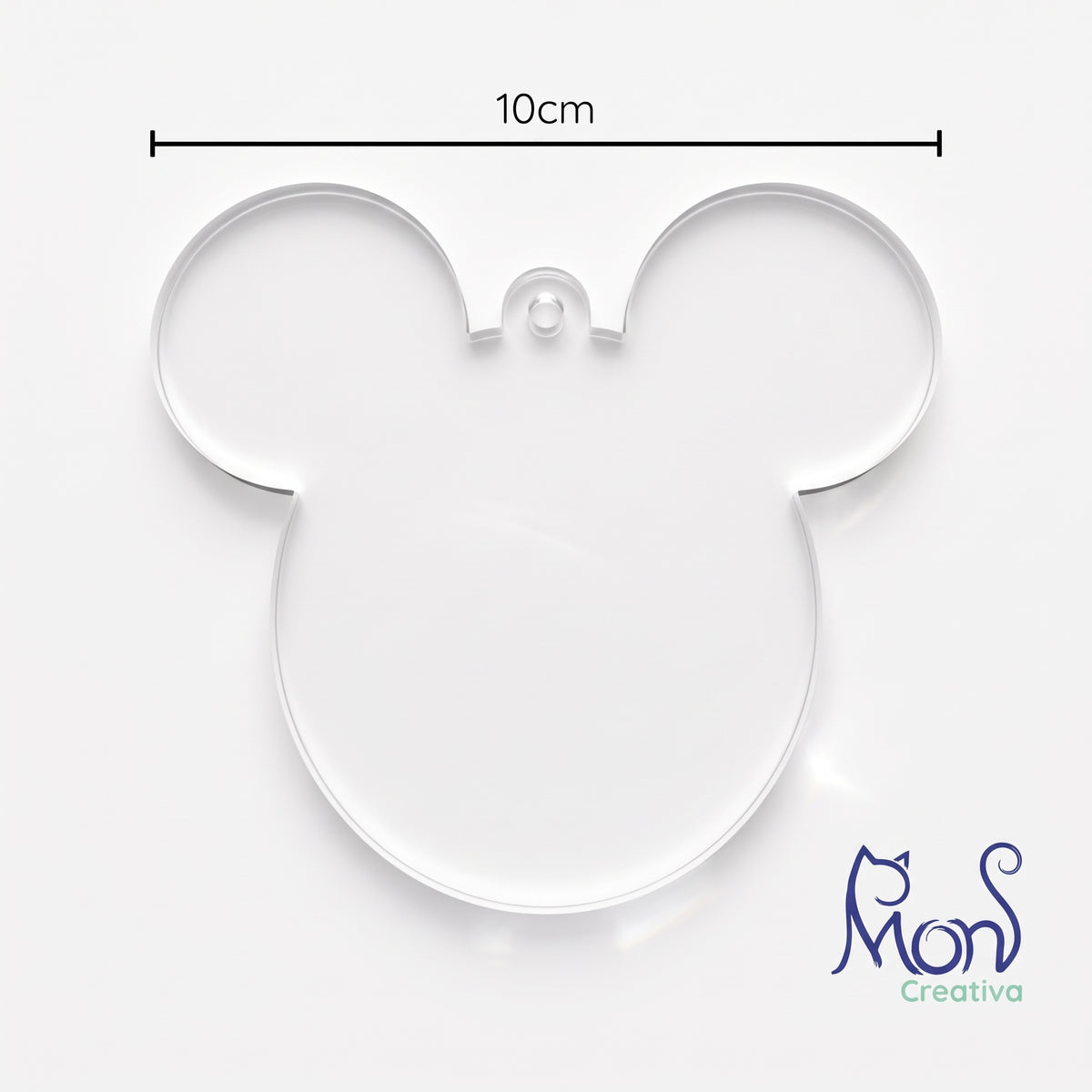 Esferas de Acrílico Transparente Mickey Mouse  MM01