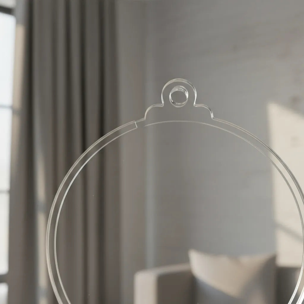 Esferas Snowglobe Acrílico Redondas Clásicas