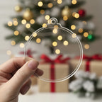 Esferas Snowglobe Acrílico Redondas Clásicas