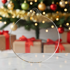 Esferas de Acrílico Transparente Redonda Clásica