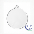 Esferas de Acrílico Transparente Redonda Clásica