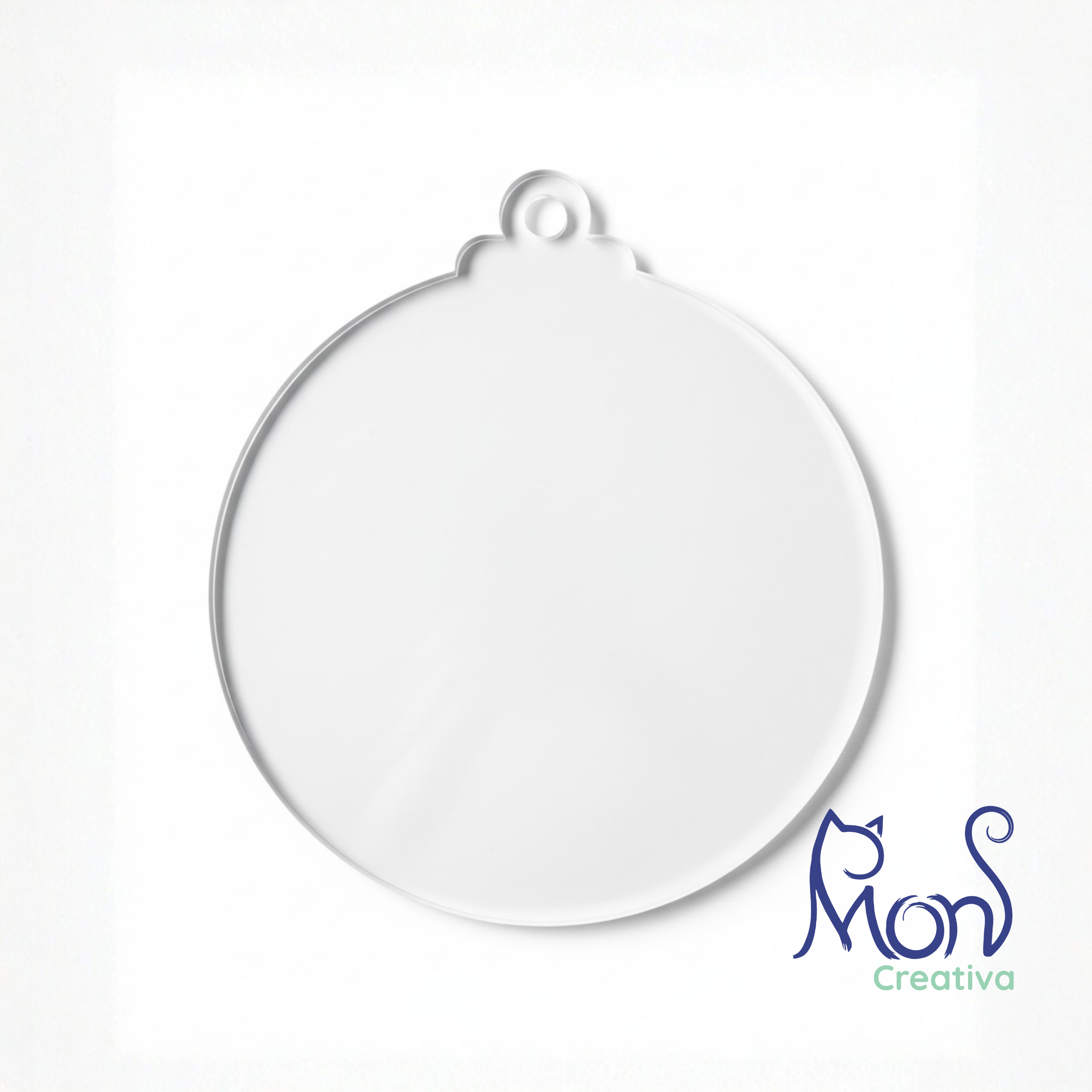 Esferas de Acrílico Transparente Redonda Clásica