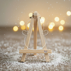 Esferas de Acrílico Transparente Muñeco de Nieve MN04