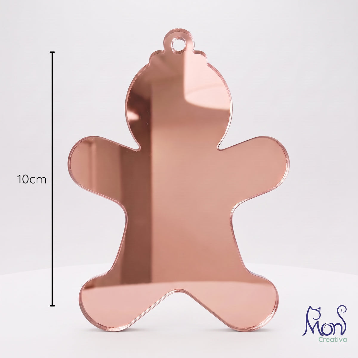 Esferas de Acrílico Espejo Galleta de Jengibre GJ01E
