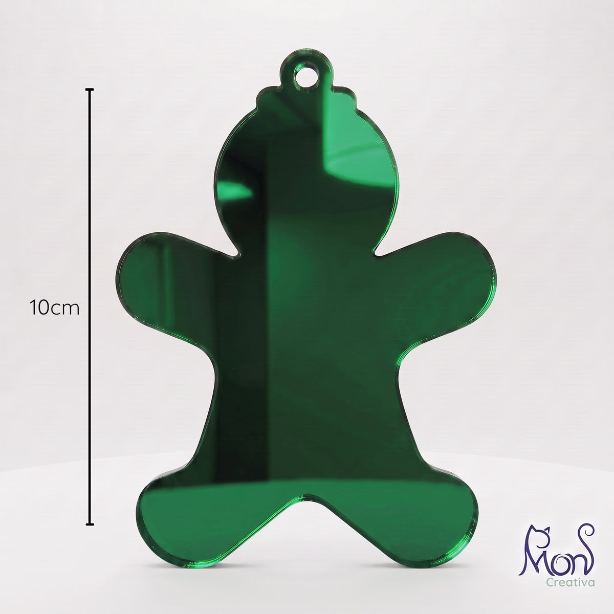 Esferas de Acrílico Espejo Galleta de Jengibre GJ01E