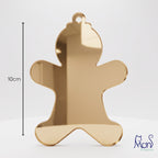 Esferas de Acrílico Espejo Galleta de Jengibre GJ01E