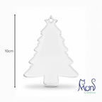 Esferas de Acrílico Transparente Pino Navideño PN01