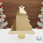 Esferas de Acrílico Espejo Pino Navideño PN01E