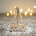 Esferas de Acrílico Transparente Pino Navideño PN01