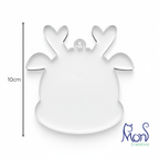 Esferas de Acrílico Transparente Reno Navideño RN01