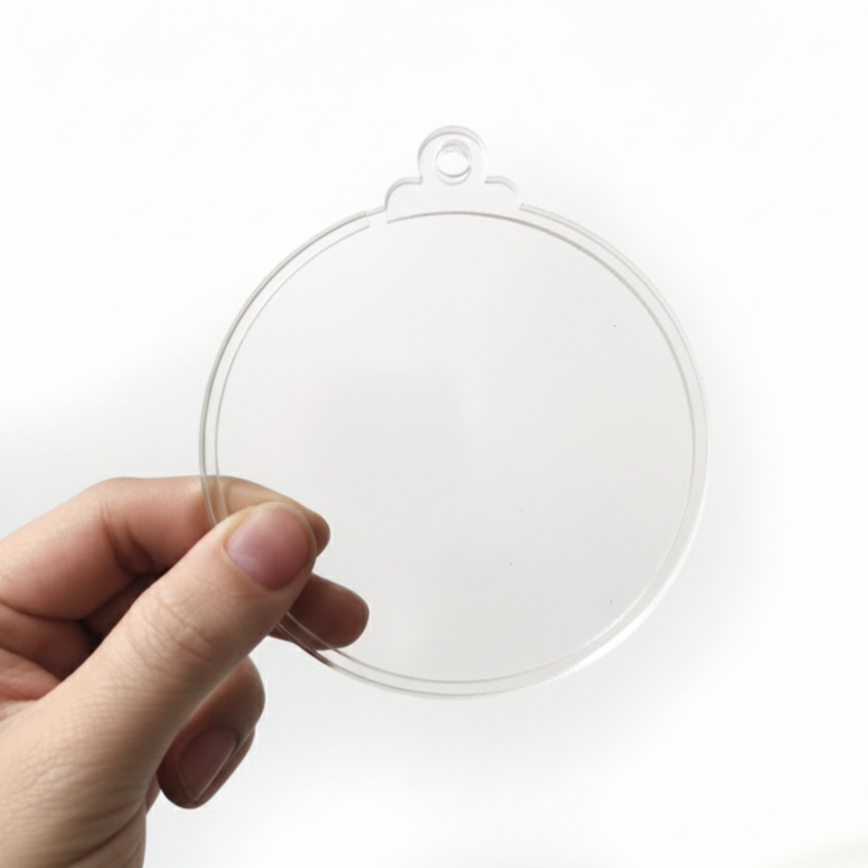 Esferas Snowglobe Acrílico Redondas Clásicas